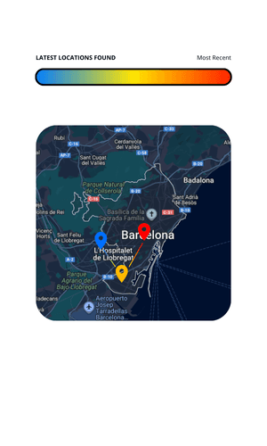 Latest Location Found